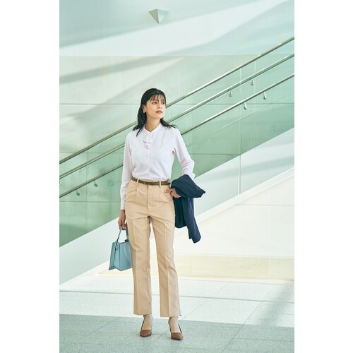 ピエ 長袖ブラウスHCB4121 ピンク 11