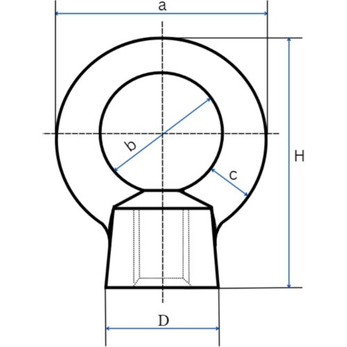 HIーLEAD アイナット SUS304/ステンレ