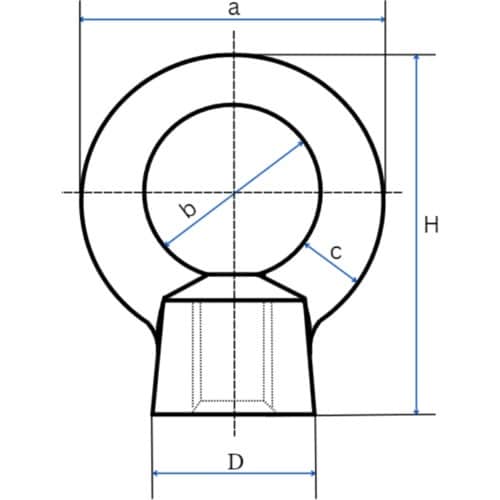 HIーLEAD アイナット SUS304/ステンレ
