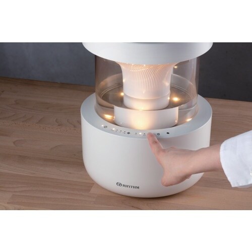 RHYTHM 超音波式加湿器 カビ対策のタンク乾燥