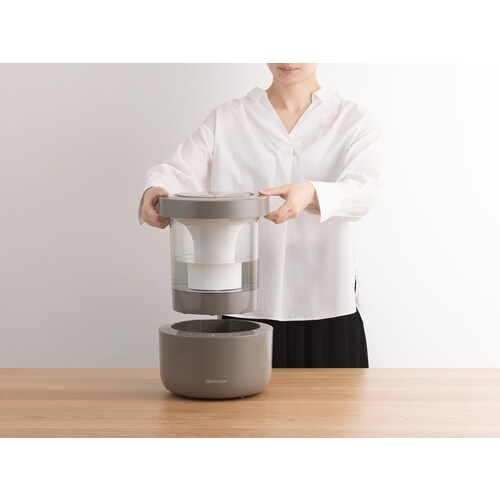 RHYTHM 超音波式加湿器 カビ対策のタンク乾燥
