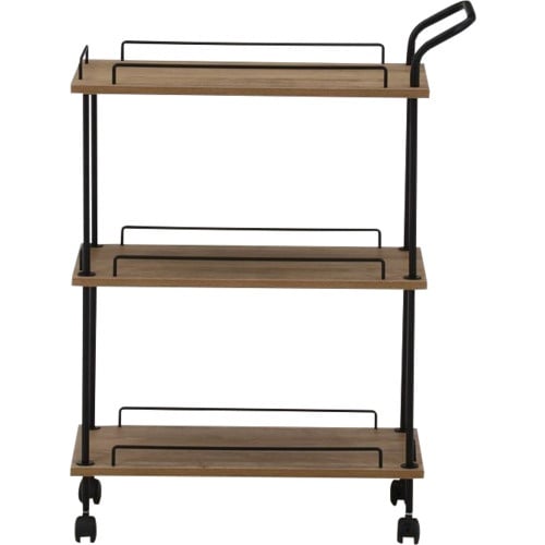 不二貿易 EZBOツイストロック キッチンカート