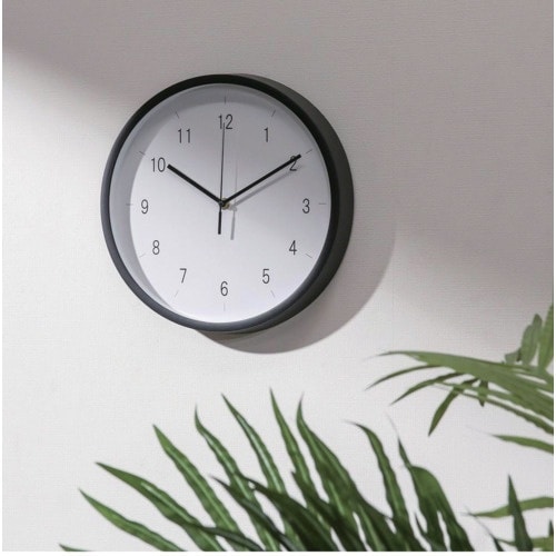 不二貿易 掛時計 エンケル φ30 BK