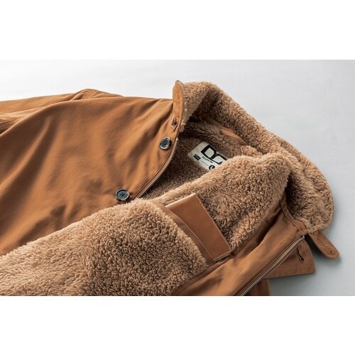 クロダルマ 防寒コート キャメル L