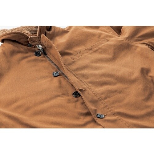 クロダルマ 防寒コート キャメル L