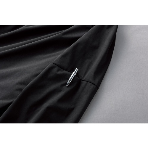 クロダルマ 防風ストレッチピステ(Vネック) ブラ