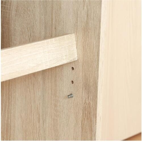 不二貿易 ブックラック 80幅 オーク