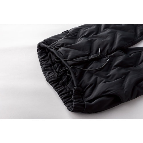 クロダルマ 中綿入アクティブパンツ メイサイブラッ