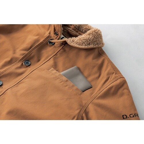 クロダルマ 防寒コート ブラック L