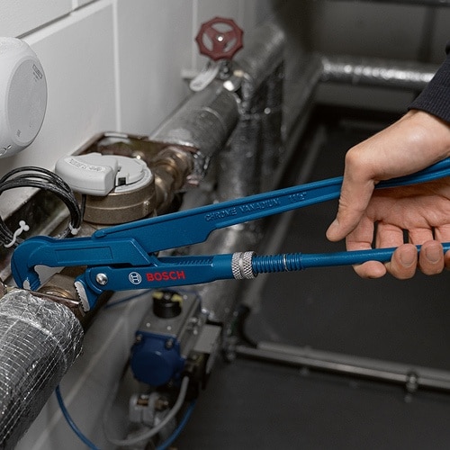 ボッシュ パイプレンチ 90°×420mm