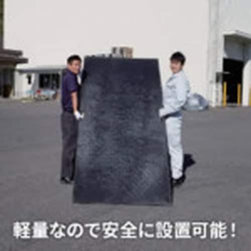 ウッドプラスチック 工事用敷板 Wボード 片面凸