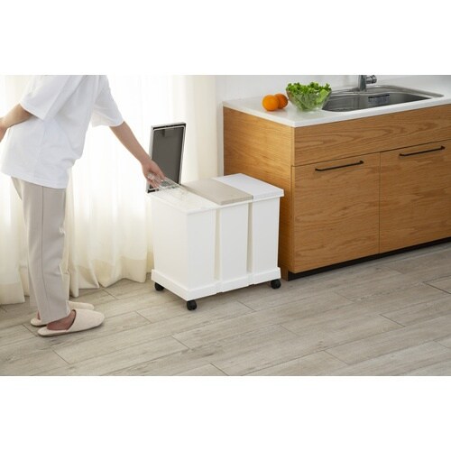 TONBO ゴミ箱 ネオカラー分別台座付タッチペー