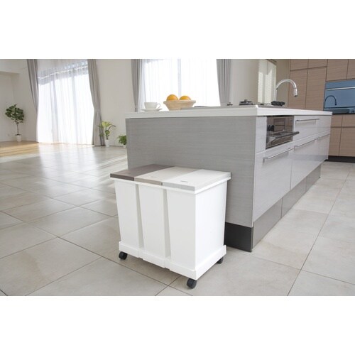 TONBO ゴミ箱 ネオカラー分別台座付タッチペー