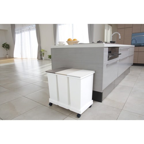 TONBO ゴミ箱 ネオカラー分別台座付オープンペ