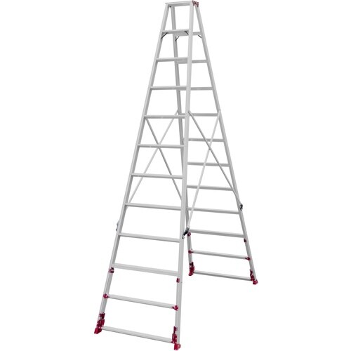 PiCa 上部操作式四脚アジャスト式専用脚立 SX