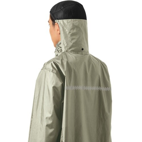 Makku いぶし銀レインスーツ2 ライトグレー