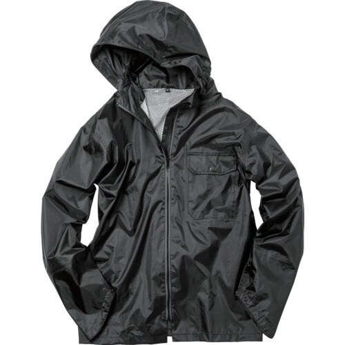 Makku いぶし銀レインスーツ2 ブラック LL