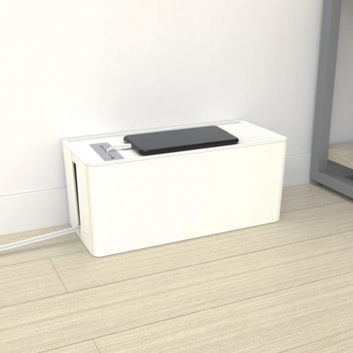 ナカバヤシ ケーブルボックス ホワイト