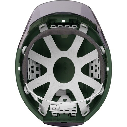 タジマ ヘルメット セフメット(セフ取付溝付ヘルメ