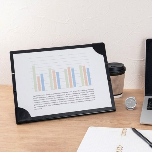 ナカバヤシ カドップスタンドタイプ A4 フルブラ