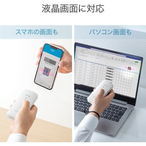 SANWA Bluetooth対応2次元バーコード