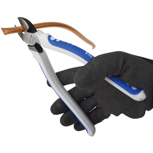 Victor 偏芯電工ニッパ薄刃(圧着無)200m