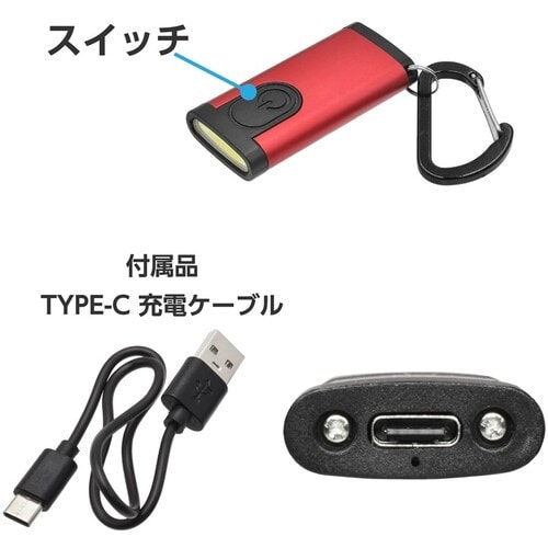 アストロプロダクツ AP 充電式LEDライトキーホ