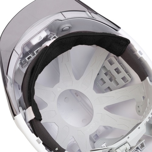 タジマ ヘルメット 汗取りタオル ブラック