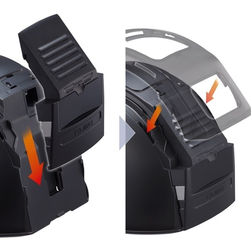 タジマ ヘルメット セフメット用リアカバー