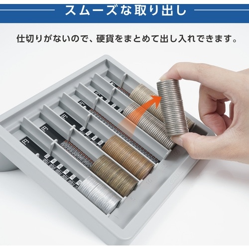 カール コインカウンター グレー