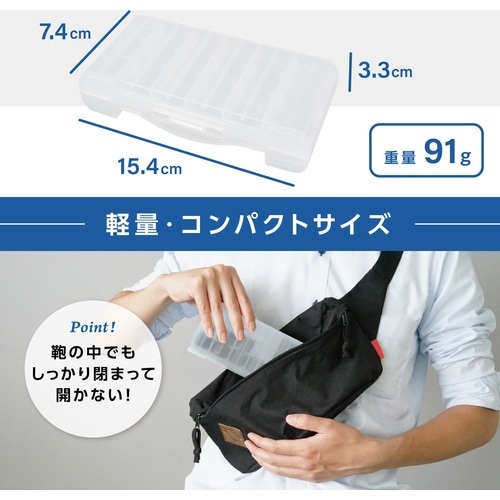 カール コインケース・スリム クリア