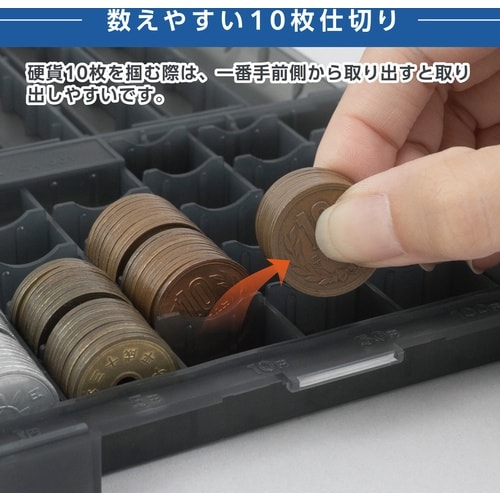 カール コインケース グレー