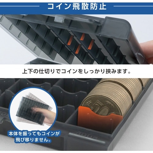 カール コインケース グレー