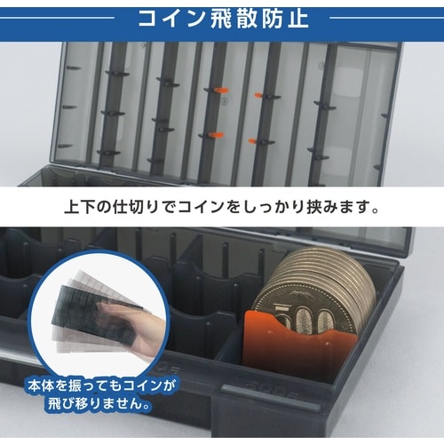 カール コインケース・スリム グレー