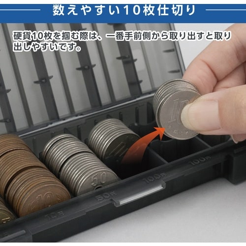 カール コインケース・スリム グレー