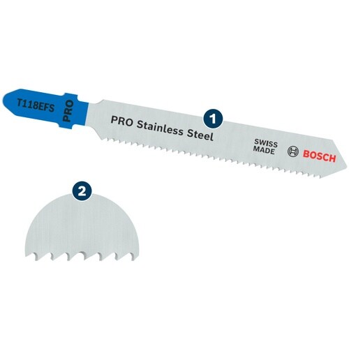 ボッシュ ジグソーブレード バイメタル【ステンレス