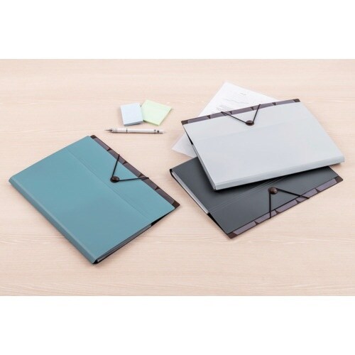 ナカバヤシ バッグインファイルA46ポケットダーク