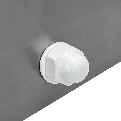 DAIDOHANT カラー袋ナット 白 W3/8