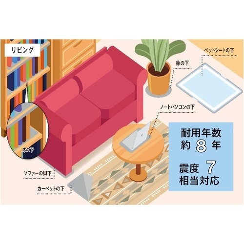 ティーエフサービス すべり止めマット グリップシー