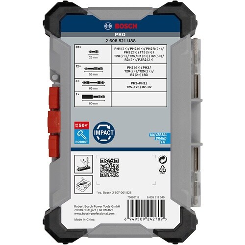 ボッシュ PROドライバービットセット 48本入り