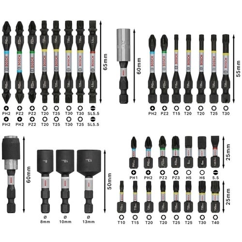 ボッシュ PROドライバービットセット 35本入り