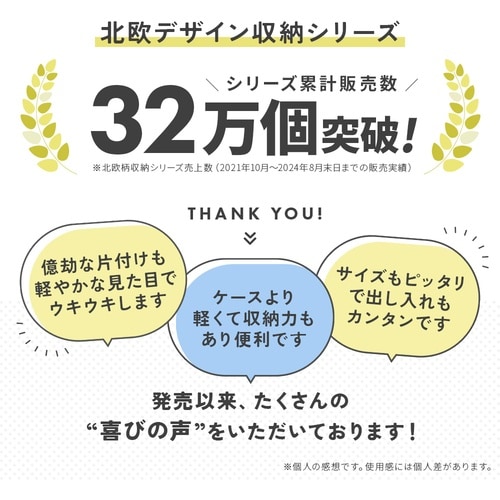 アイメディア 羽毛布団収納袋 北欧柄