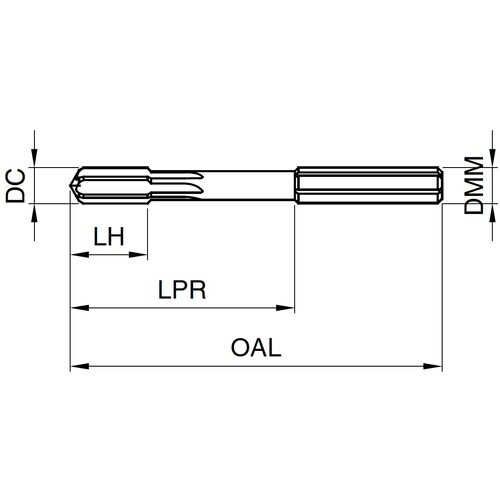 GUHRING アルミ用高速加工リーマ レギュラC