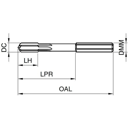 GUHRING アルミ用高速加工リーマ レギュラC