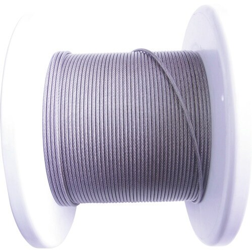 ニッサチェイン 透明コーティングワイヤロープ 2.