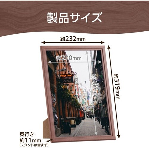 ハクバ 額縁 木製額縁 ピクスリアプラス A4 B