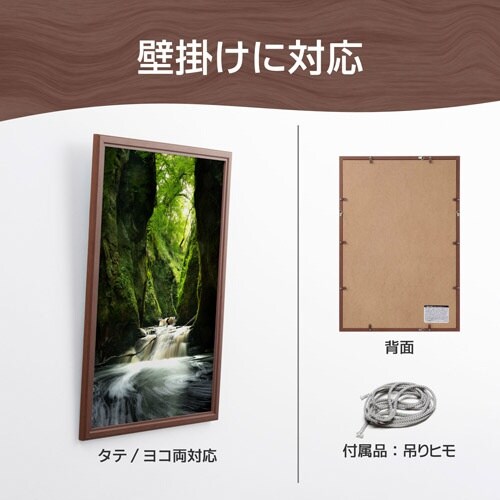 ハクバ 額縁 木製額縁 ピクスリアプラスA3ノビ