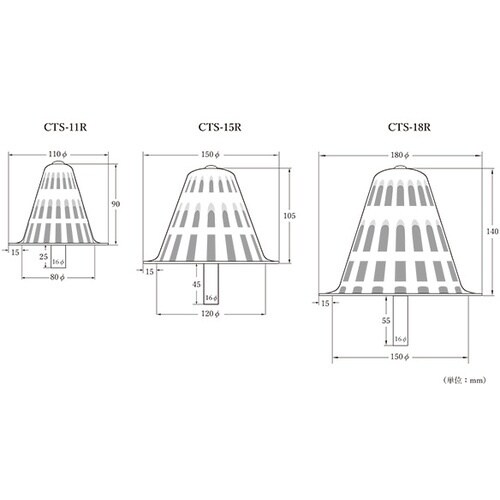TS ストレーナー CTS−11R ブラック