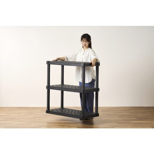 IRIS 205692 プラスチックラック 3段