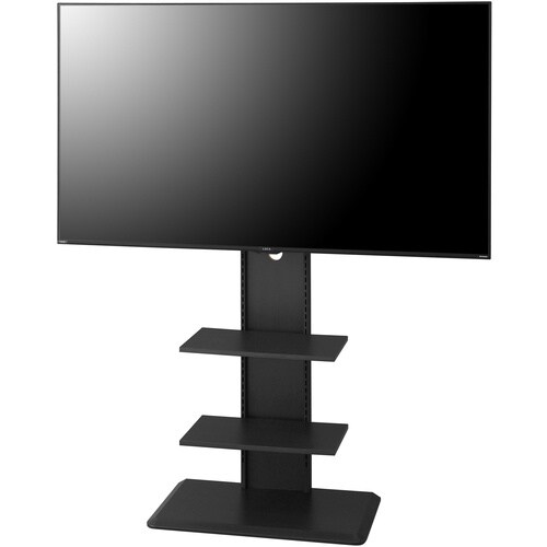 IRIS 291554 スタンドテレビ台 ブラック